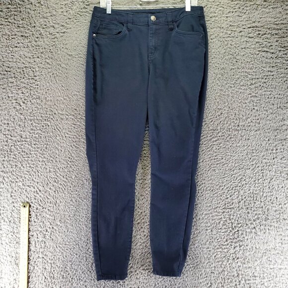 Lane Bryant Jeans Womens 14 Blue Stretch Skinny Denim - Picture 1 of 8